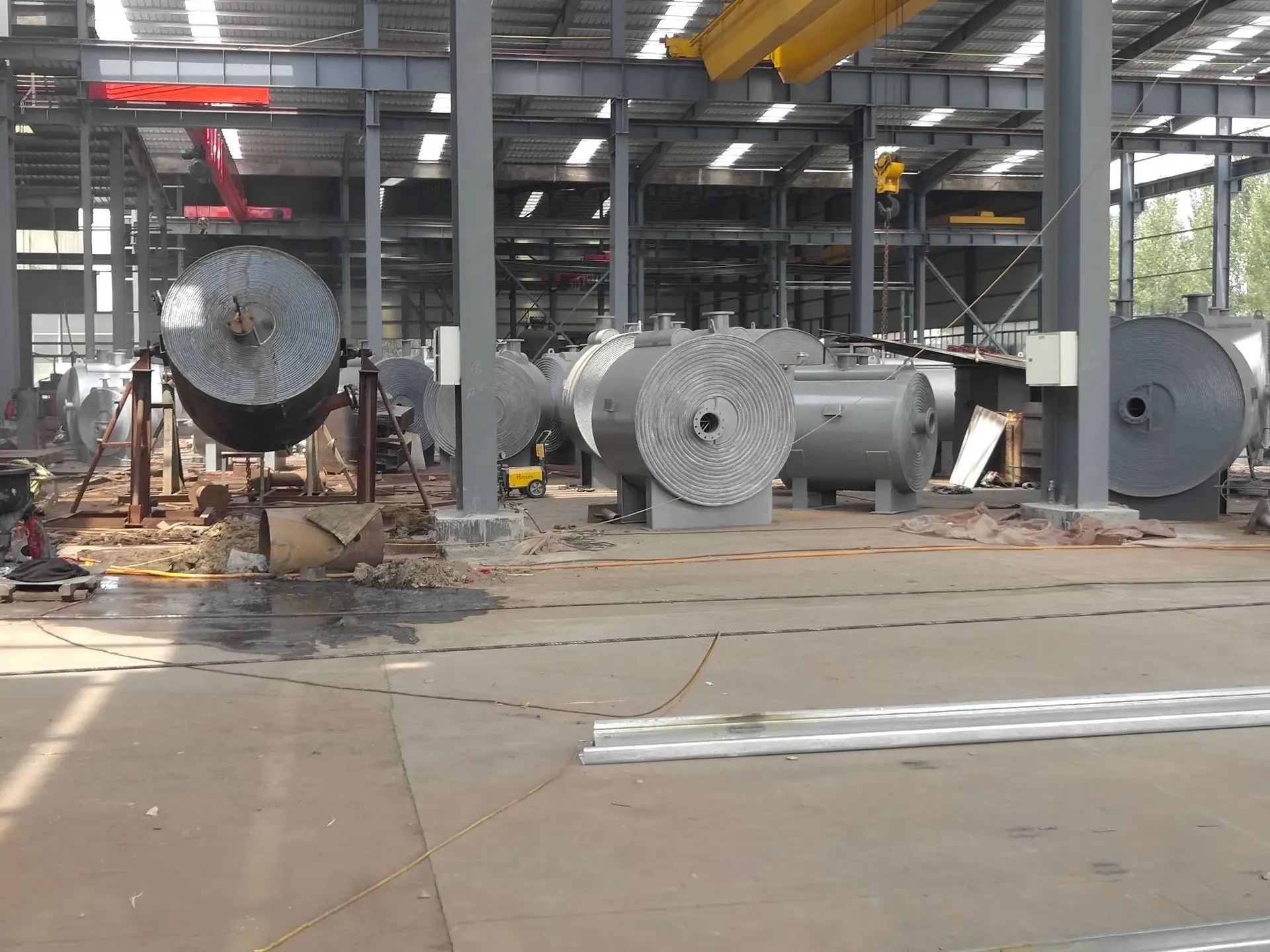 立式(shì)碳鋼螺(luó)旋板式換熱器的發展趨(qū)勢 立式碳鋼螺旋板式換熱器的發展趨勢