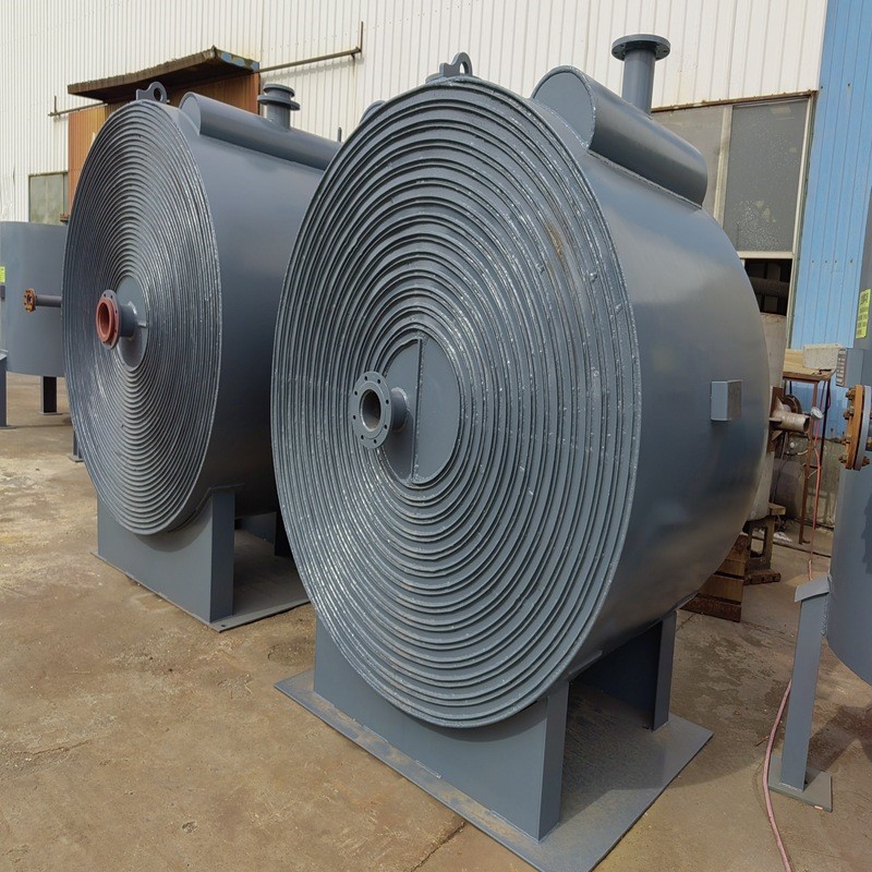 解析螺旋板式換熱(rè)器中分程隔板在受力上的情況